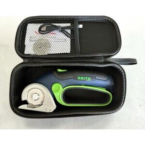ZEITE 4V Cordless Electric Scissors Cardboard Cutter w/ 2 Blades New Open Box